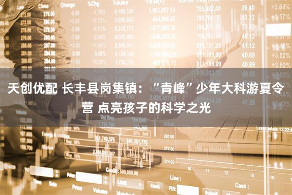 天创优配 长丰县岗集镇：“青峰”少年大科游夏令营 点亮孩子的科学之光