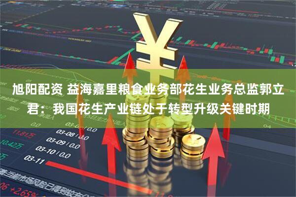 旭阳配资 益海嘉里粮食业务部花生业务总监郭立君：我国花生产业链处于转型升级关键时期